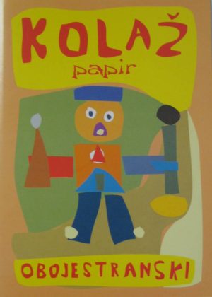 Kolaž papir A4/20 listov - OBOJESTRANSKI
