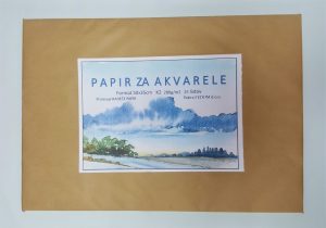 Akvarelni papir K2 50 x 35 cm 25/1 280g