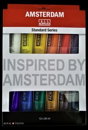 Barve akrilne 20ml - SET 12 AMSTERDAM Talens