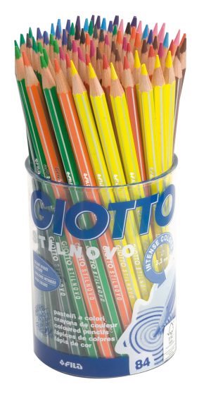 Barvice lesene GIOTTO STILNOVO v LONČKU 84 KOSOV