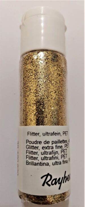 Bleščice fine 20g - ZLATE