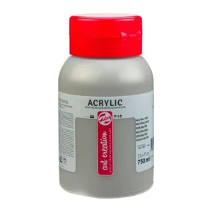 Barve akrilne 750ml TALENS - SIVA 710