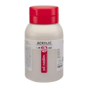 Barve akrilne 750ml TALENS - SREBRNA 800