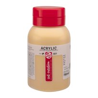 Barve akrilne 750ml TALENS - ZLATA 801