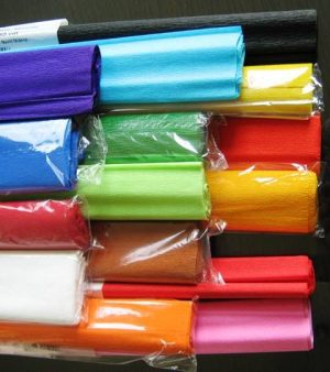 Papir krep - rola 50 x 250 cm 40g - KOMPLET