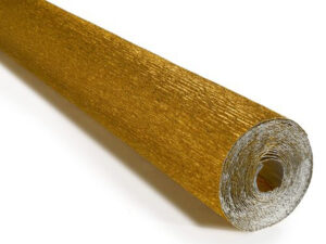 Papir krep - rola 50 x 250 cm 180g ZLAT