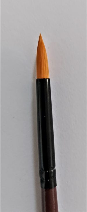Čopiči okrogli sintetični št. 2