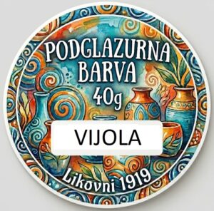 Podglazurna barva 40 g - VIOLET