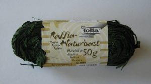 Rafija barvna 50g - ZELENA