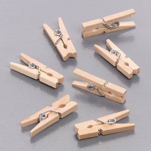 Ščipalke lesene 30 mm 25/1 NATUR