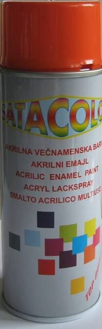 Sprej akrilni 400ml - ORANŽEN Satacolor