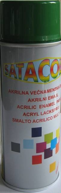 Sprej akrilni 400ml - ZELENI Satacolor