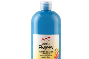 Tempera barva 1000 ml Aero - 703 CYAN