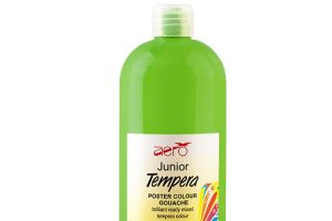 Tempera barva 1000 ml Aero - 801 LISTNO ZELENA