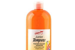 Tempera barva 1000 ml Aero - 300 ORANŽNA