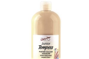 Tempera barva 1000 ml Aero - 202 RUMENI OKER