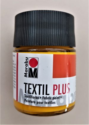 Barva za tekstil PLUS 50ml - RUMENA