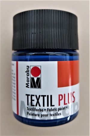 Barva za tekstil PLUS 50ml - ULTRAMARIN