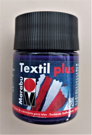 Barva za tekstil PLUS 50ml - VIJOLIČNA