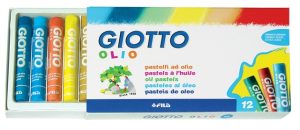 Voščene barvice oljne 12/1 - Giotto ad olio