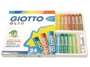 Voščene barvice oljne 24/1 - Giotto ad olio