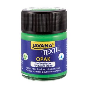 Barva za tekstil 50ml PREKRIVNA - ZELENA