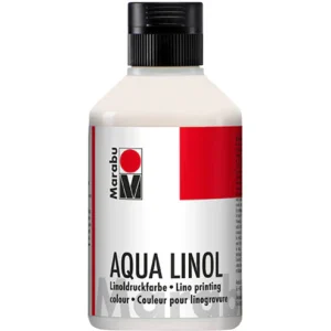 Barva za linotisk vodna 250 ml - BELA 070 Marabu