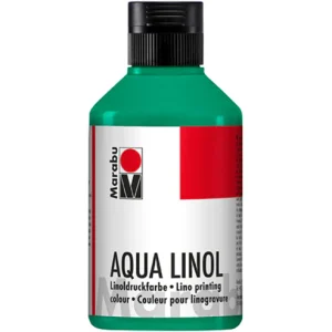 Barva za linotisk vodna 250 ml - ZELENA 097 Marabu