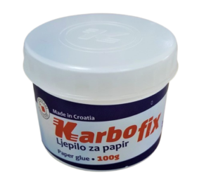 Lepilo za papir KARBOFIX v lončku 100g