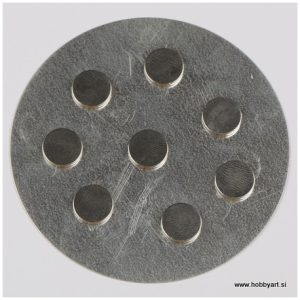 Magnetki okrogli zelo močni 10mm x 2mm, 8 kosov