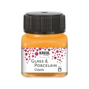 Barve za steklo in porcelan 20ml KREUL - ORANŽNA