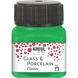 Barve za steklo in porcelan 20ml KREUL - ZELENA