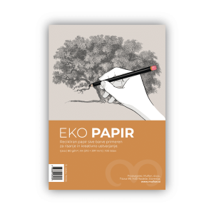 Papir ekološki A4 80g 500/1 Muflon