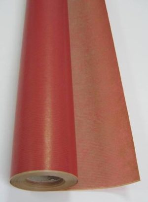 Natron papir - barven 70 cm RDEČ