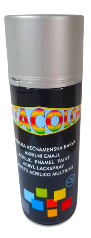 Sprej akrilni 400ml - SREBRNI Satacolor