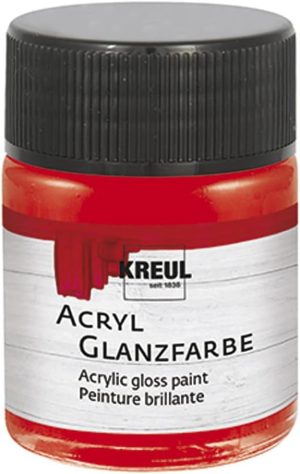 Barve DECORLAK AKRIL 50ml KREUL - RDEČA