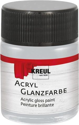 Barve DECORLAK AKRIL 50ml KREUL – SREBRNA