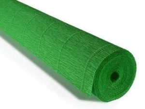 Papir krep – rola 50 x 250 cm 180g ZELENI CR-563