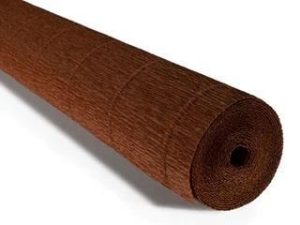Papir krep – rola 50 x 250 cm 180g RJAVI CR-568