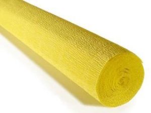 Papir krep – rola 50 x 250 cm 180g RUMENI CR-575