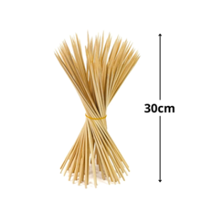 Lesene palčke okrogle 3 mm / 30 cm 50 kosov  NOVO!!!