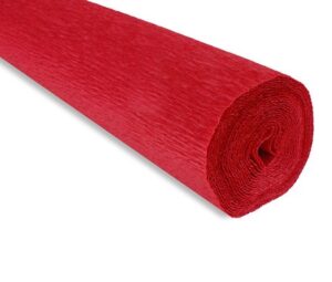 Papir krep – rola 50 x 250 cm 180g RDEČI CR-618