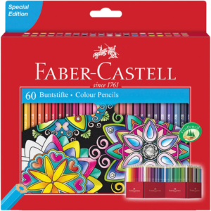 Barvice lesene šestkotne Faber Castell 60/1
