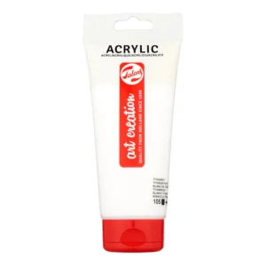 Barva akrilna Talens 200ml - bela