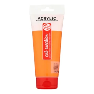 Barva akrilna Talens 200ml - oranžna