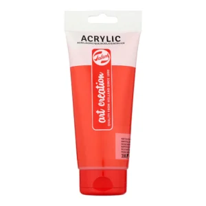 Barva akrilna Talens 200ml - rdeča