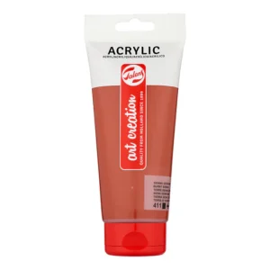 Barva akrilna Talens 200ml - rjava