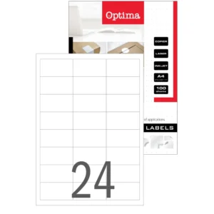 Etikete laser Optima 64,6 x 33,8 mm