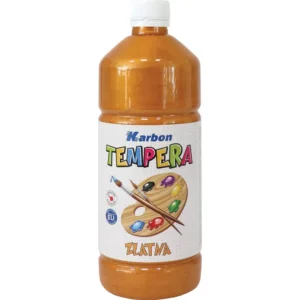 Tempera barva 1000ml KARBON –ZLATA